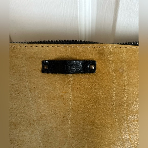 Genuine leather / fur trim crossbody - Picture 5 of 11